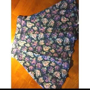Floral Skater Skirt